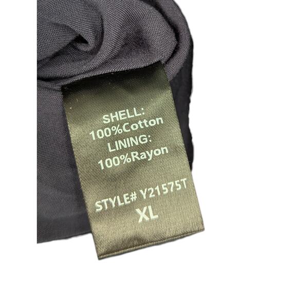 Tuckernuck Pomander Place Mabel Dress XL Navy Cotton Tiered Midi NWT Preppy - Picture 6 of 7